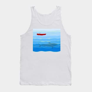 Little red boat Tank Top